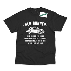 Old Banger Funny Birthday T-Shirt