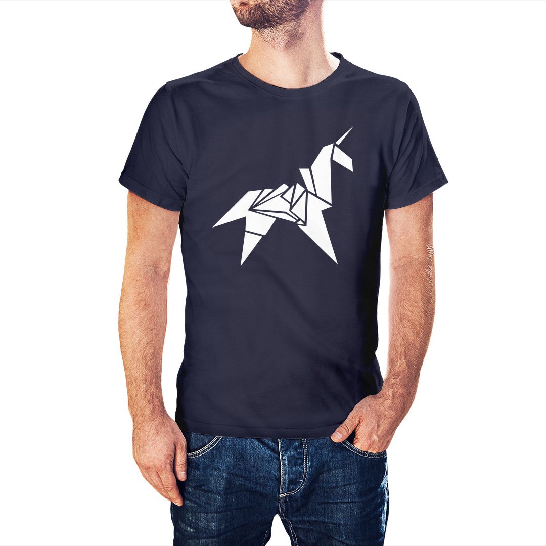 Blade Runner Inspired Unicorn Origami T-Shirt - Postees