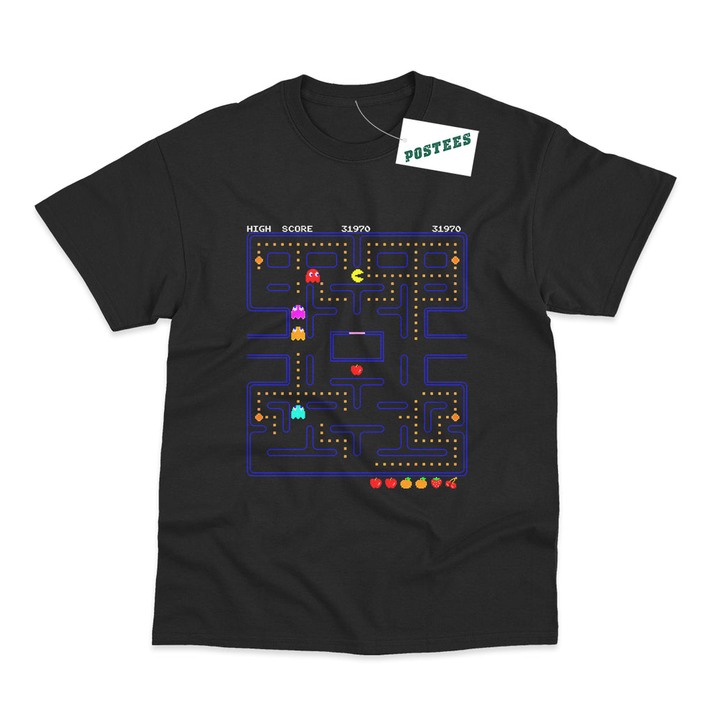 Pac-Man Mid-Level Inspired T-Shirt