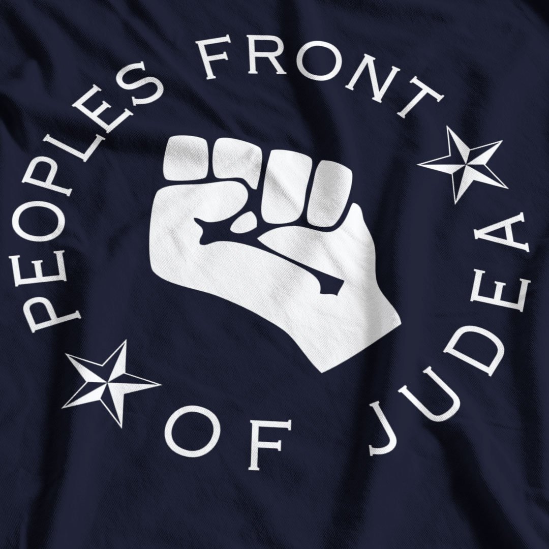 Minty Python Judaea Monty Python's Life Of Brian Inspired People's Front Of Judea T Shirt ...