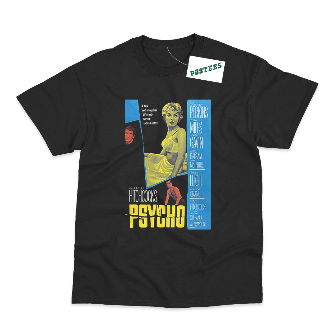 Psycho Movie Poster Inspired T-Shirt - Postees