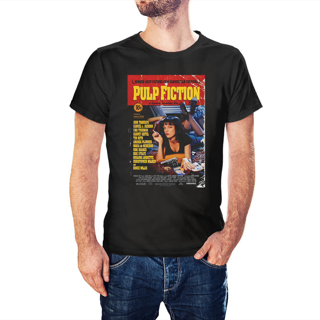 Pulp Fiction Movie Poster Inspired T-Shirt