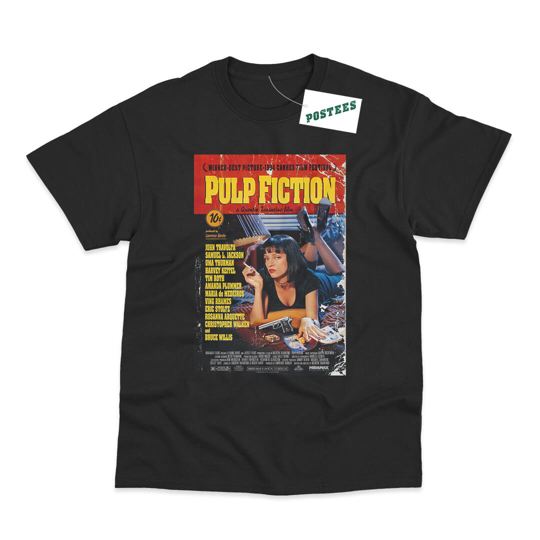 Pulp Fiction Movie Poster Inspired T-Shirt