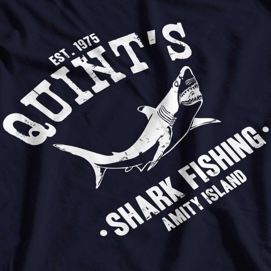 Jaws Inspired Quint's Shark Fishing T-Shirt