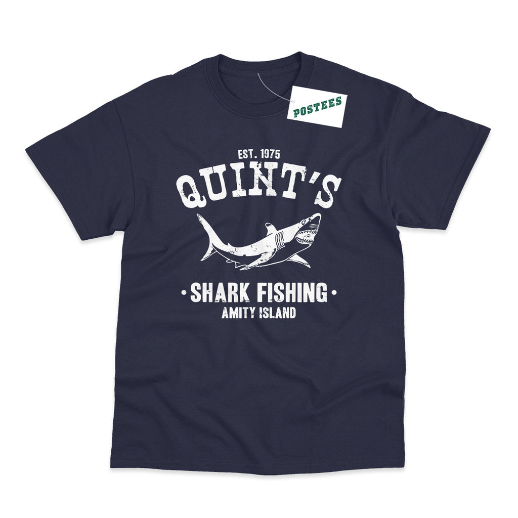 Jaws Inspired Quint's Shark Fishing T-Shirt