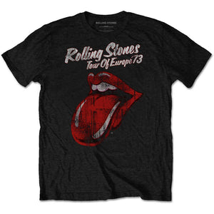 Official Rolling Stones Tour of Europe '73 T-Shirt - Postees