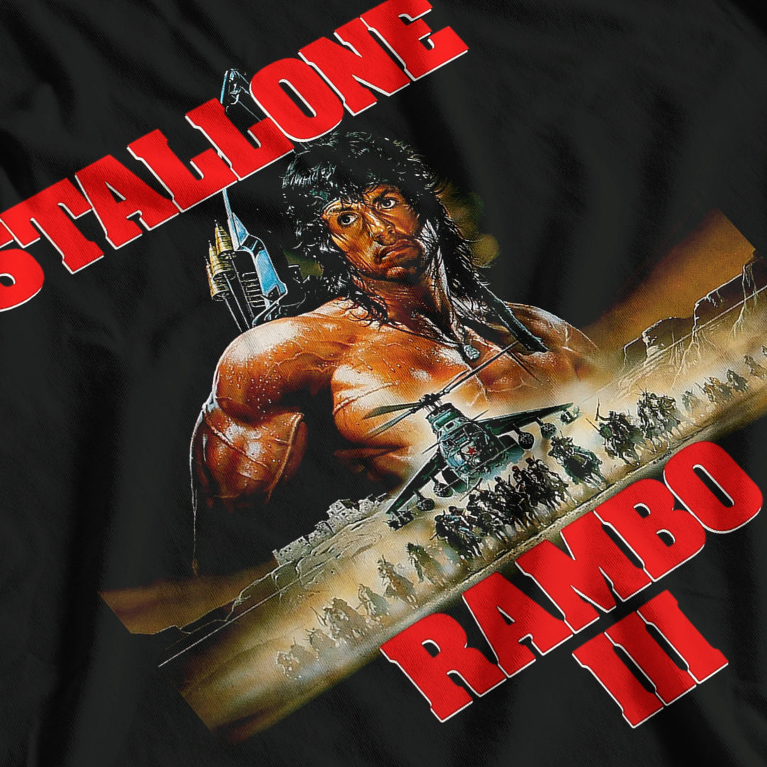 Rambo III Movie Poster T-Shirt