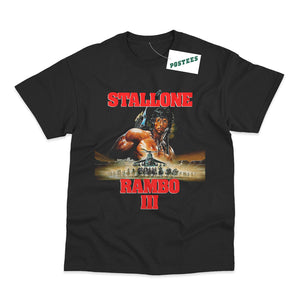Rambo III Movie Poster T-Shirt