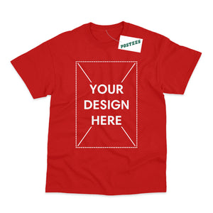Custom Image Direct To Garment Printed T-Shirt