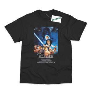 Star Wars Episode VI Return Of The Jedi Inspired Movie Poster T-Shirt