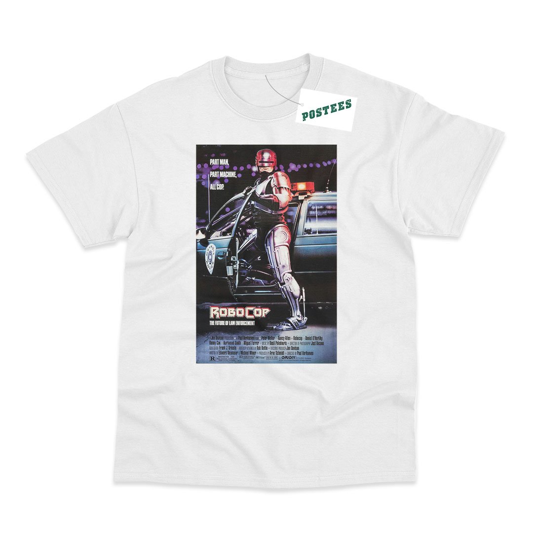 RoboCop Movie Poster Inspired T-Shirt - PosteesUK