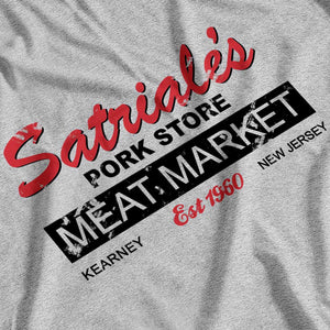 Sopranos Inspired Satriale's Pork Store Grey T-Shirt
