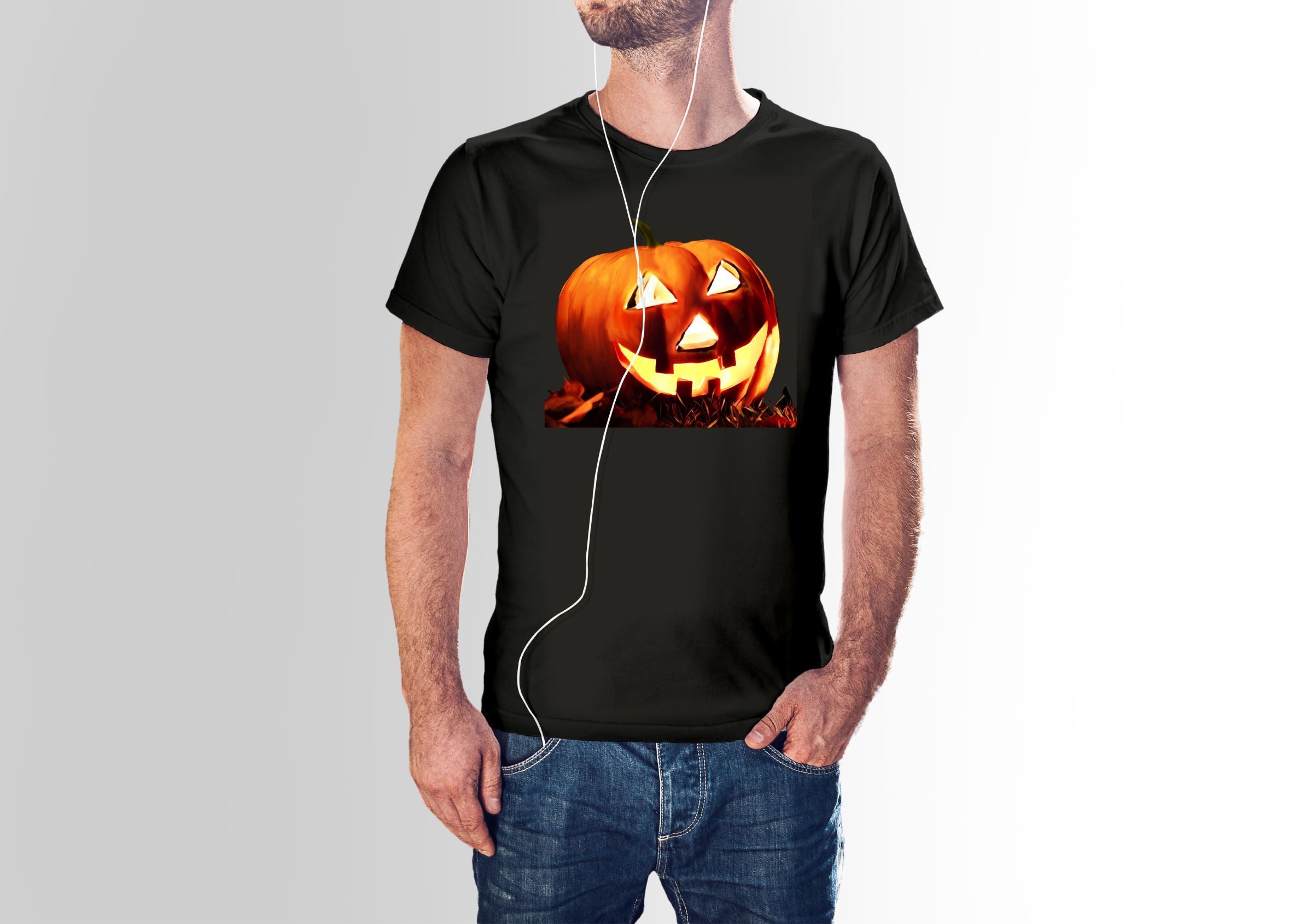Jack O'Lantern Halloween T-Shirt - Postees