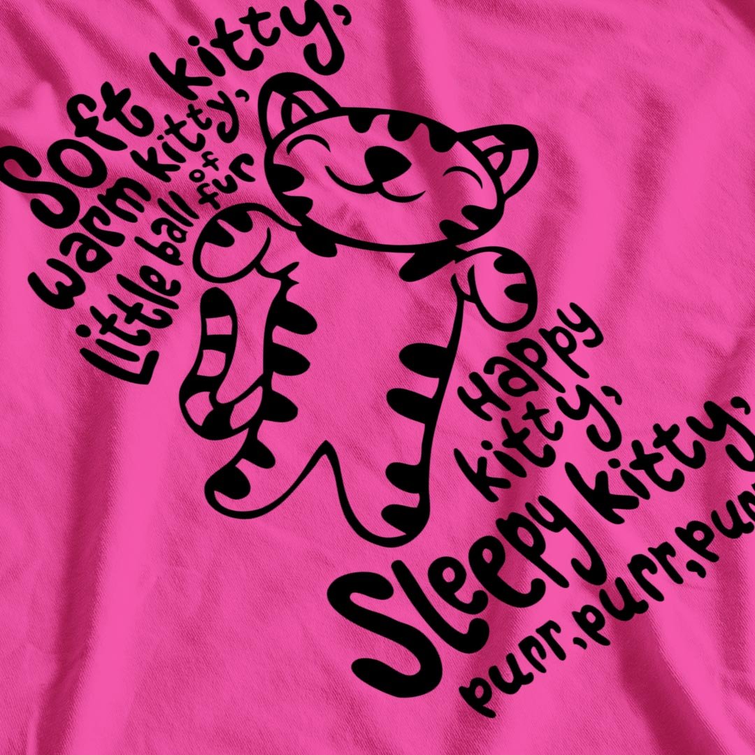 The Big Bang Theory Inspired Soft Kitty Ladies fitted T Shirt