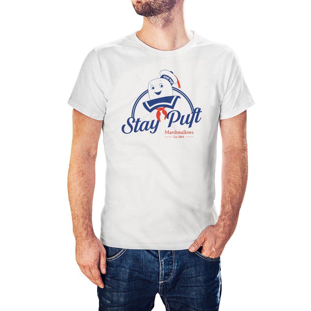 Ghostbusters Inspired Stay Puft Marshmallows T-Shirt - Postees