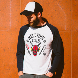 Stranger Things Hellfire Club Long Sleeve Official T-Shirt