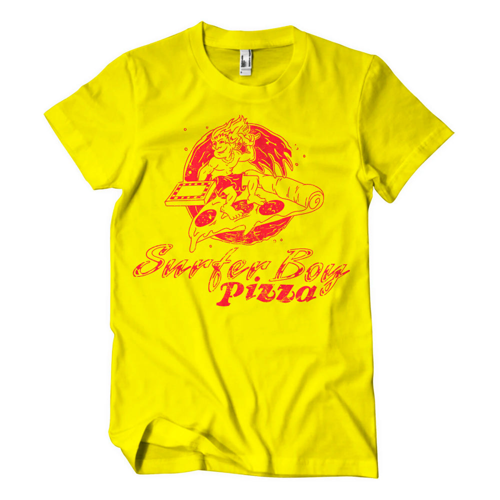Stranger Things Surfer Boy Pizza Official T-Shirt