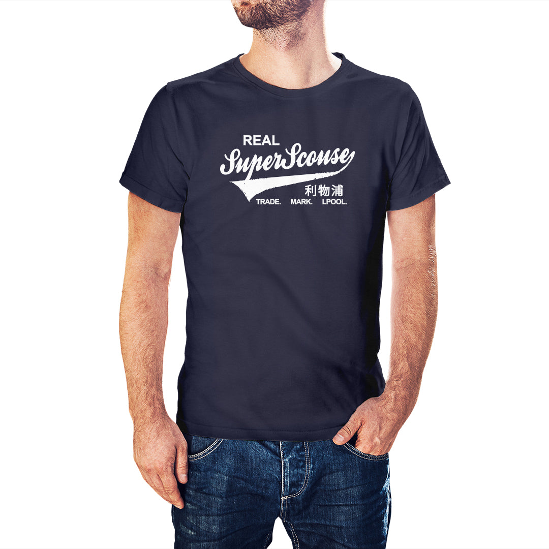 Superdry Inspired Real Super Scouse Liverpool T-Shirt