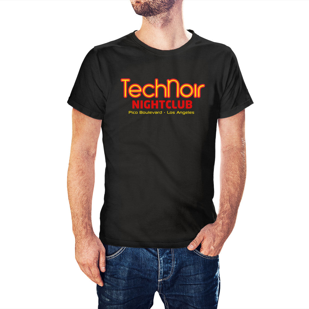 Terminator Inspired Tech Noir Nightclub T-Shirt