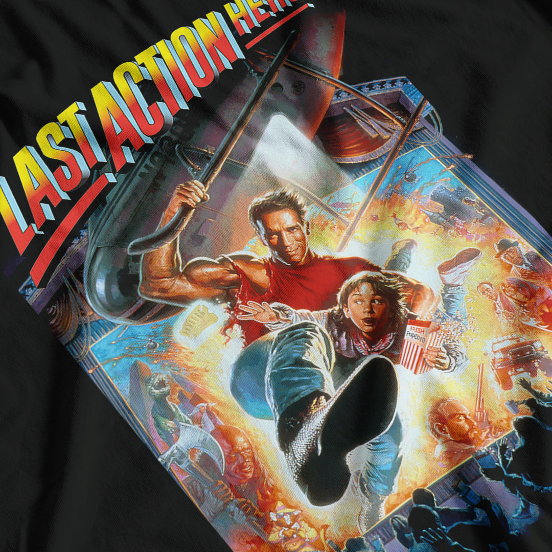 Last Action Hero Movie Poster Inspired T-Shirt