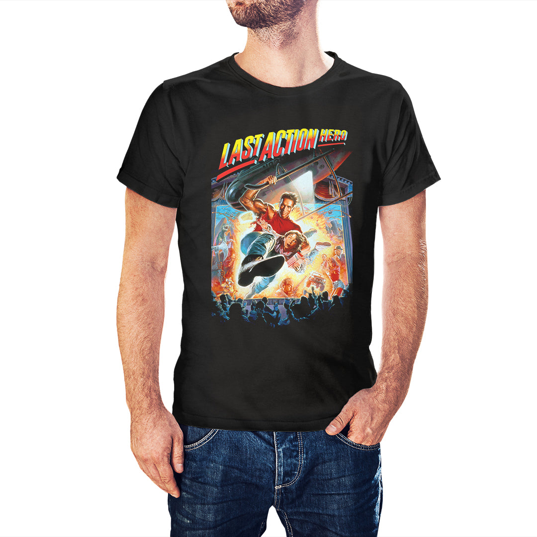 Last Action Hero Movie Poster Inspired T-Shirt