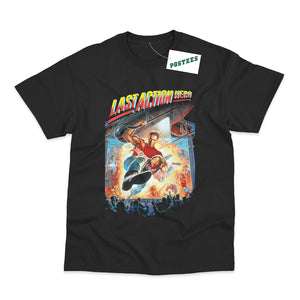 Last Action Hero Movie Poster Inspired T-Shirt