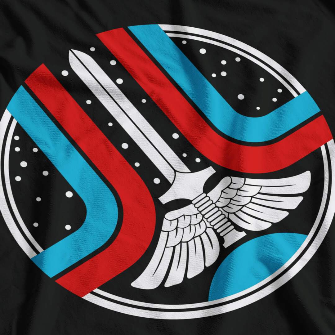 The Last Starfighter Inspired Star League Logo T-Shirt