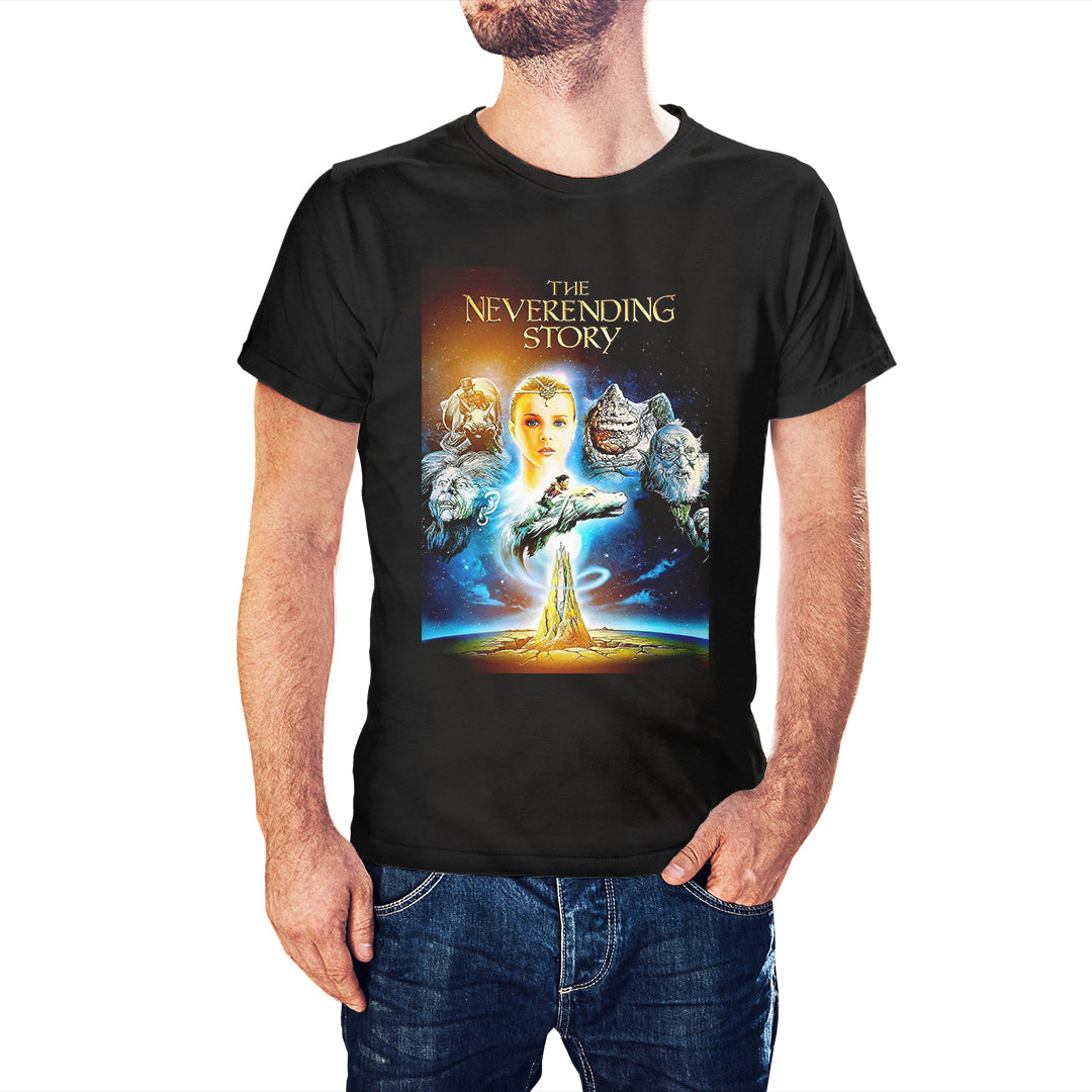 The Never Ending Story Movie Poster Style Adult and Kids T-Shirt