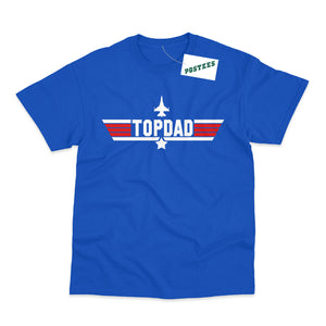 Top Gun Inspired Top Dad T-Shirt