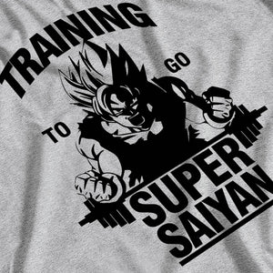 Dragon Ball Inspired Training To Go Super Saiyan T-Shirt