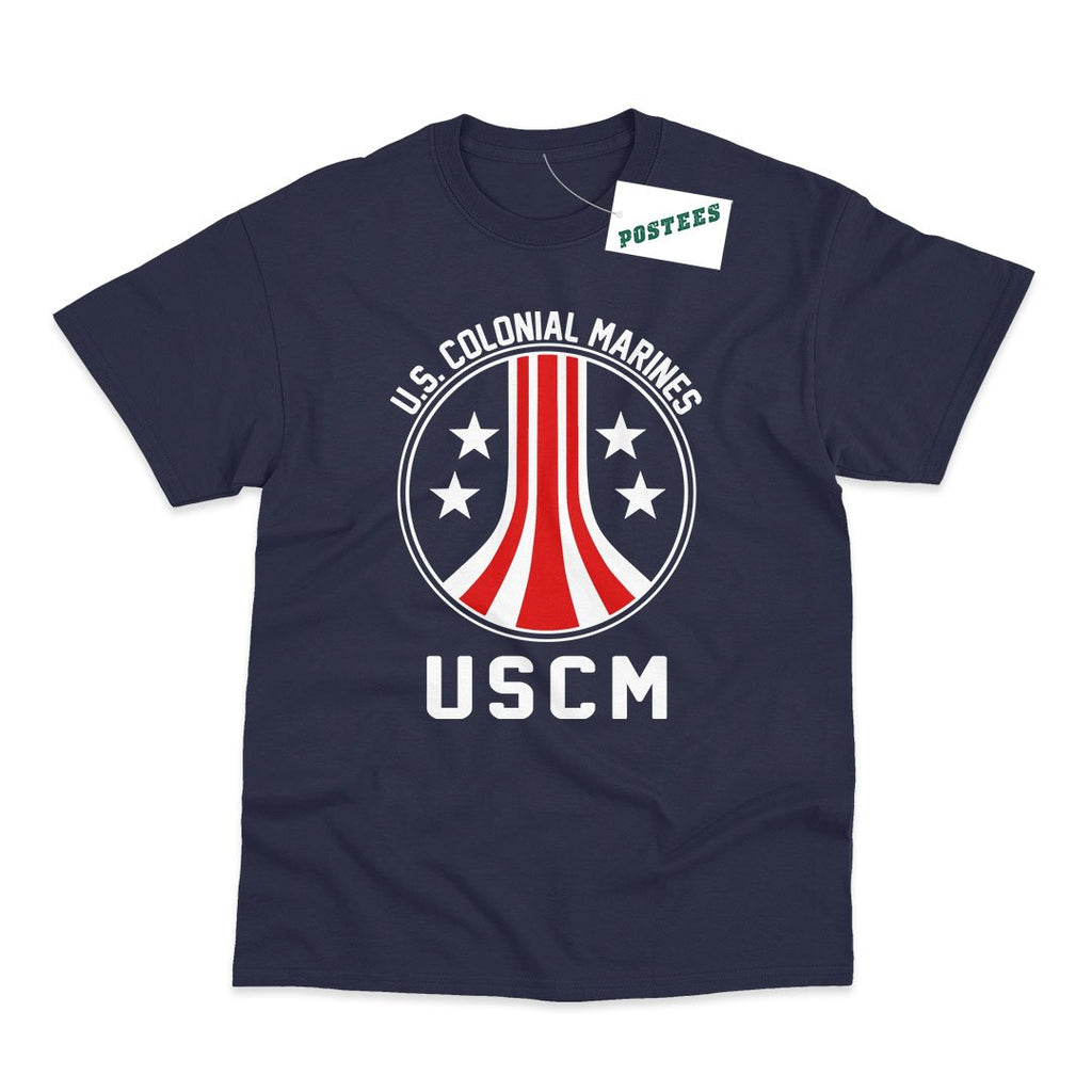 Alien Inspired USCM Colonial Marines T-Shirt - Postees