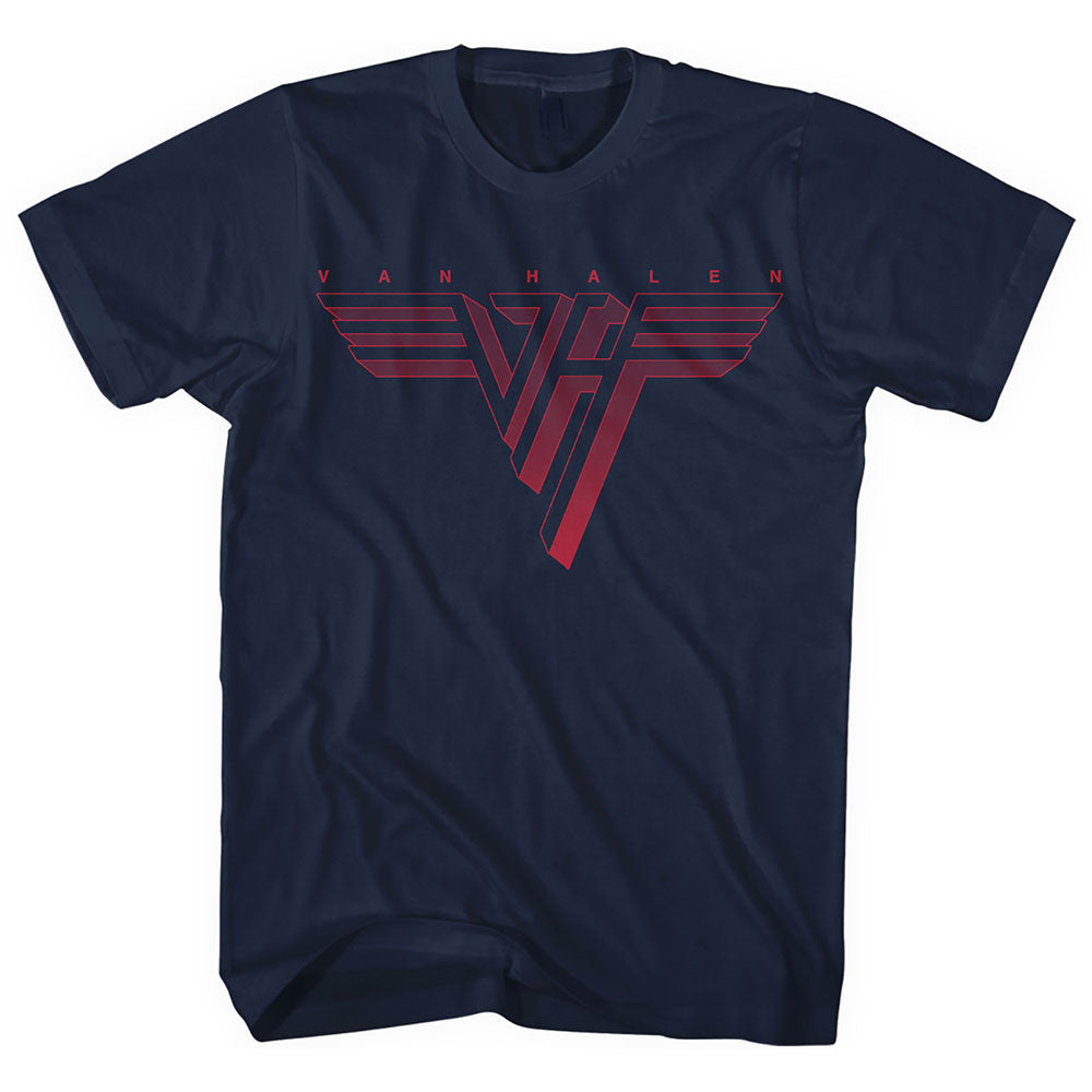 Van Halen Classic Red Logo Official T-Shirt