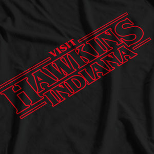 Stranger Things Inspired Visit Hawkins T-Shirt