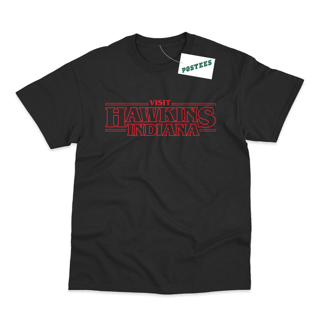 Stranger Things Inspired Visit Hawkins T-Shirt