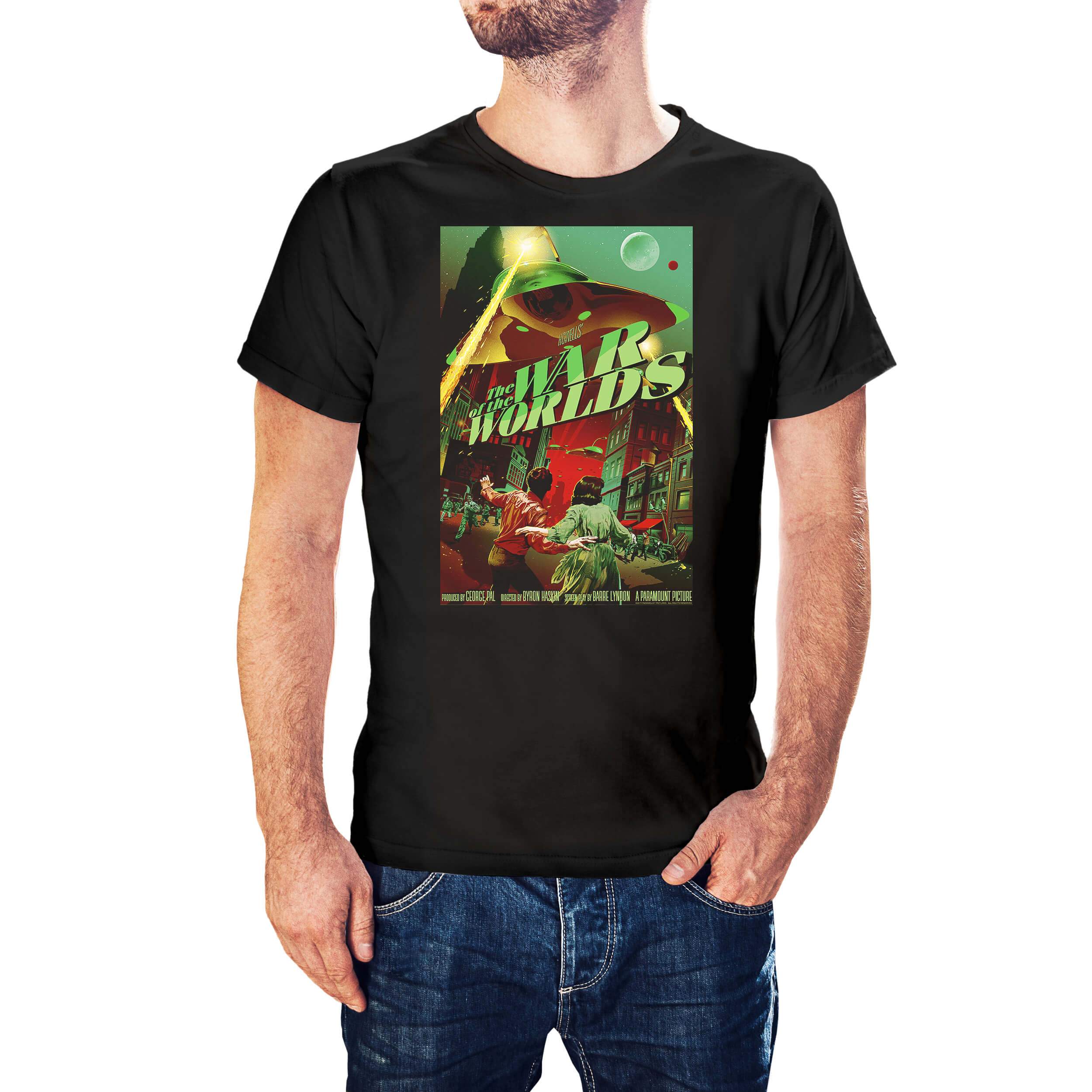 War Of The Worlds Inspired Poster Style T-Shirt - Postees