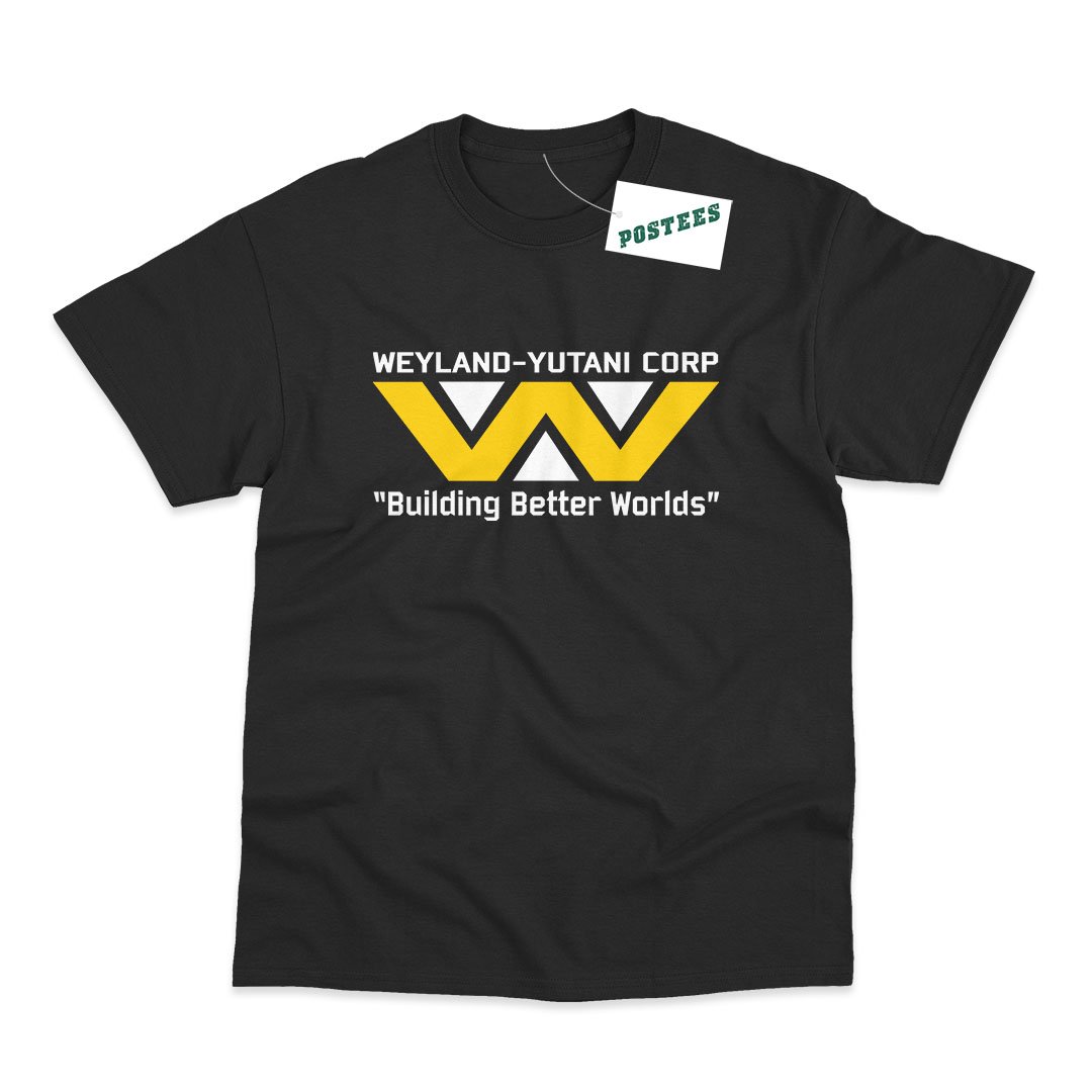 Alien Inspired Weyland-Yutani Corp T-Shirt - Main Image