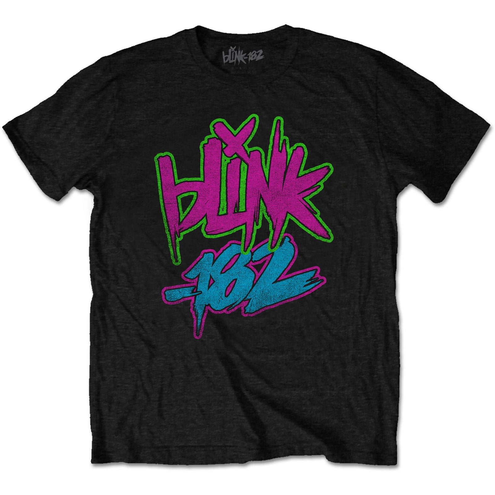 Blink-182 Neon Logo Official T-Shirt