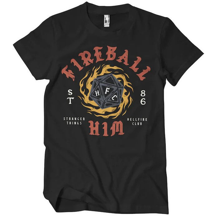 Fireball Merch Ringer Stranger Things Fireball Him Official T-Shirt | Postees