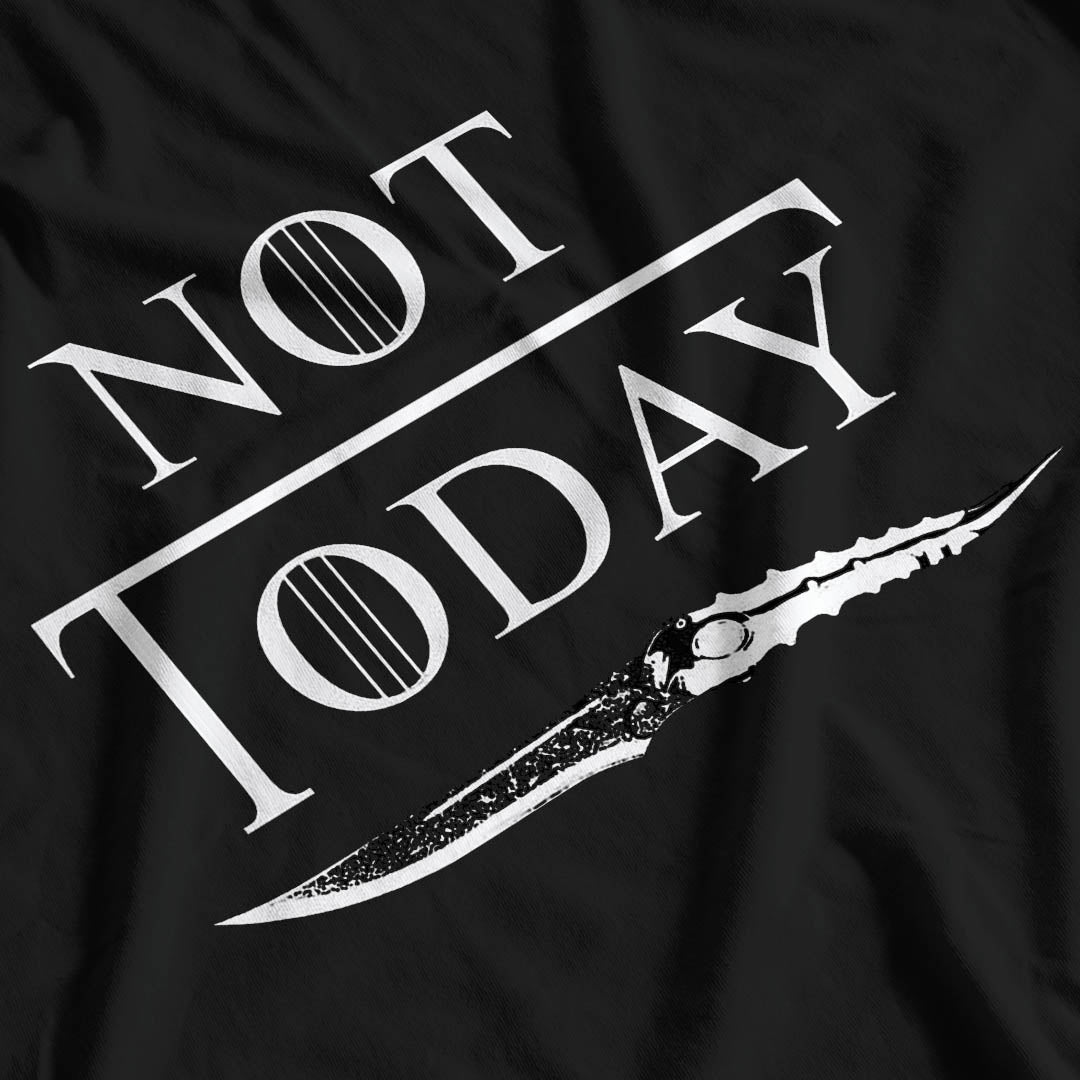 Game of Thrones Inpsired Arya Stark Not Today T-shirt