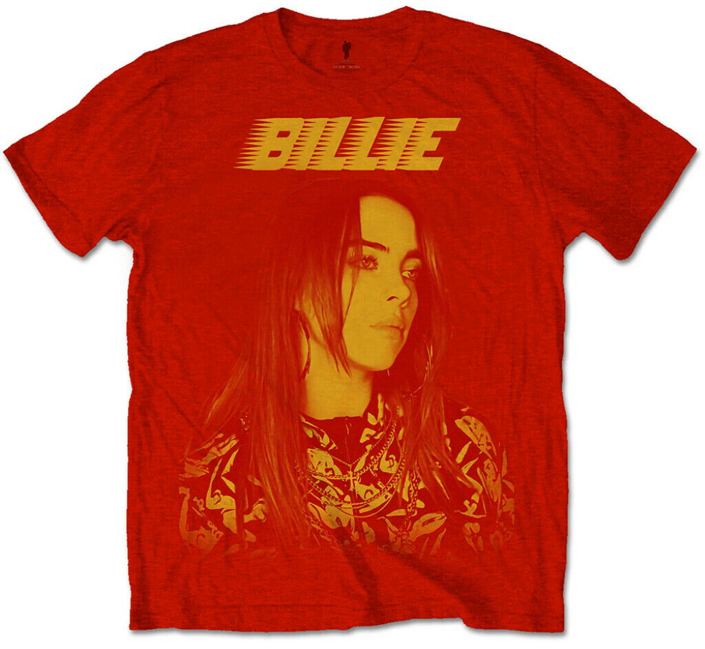 Billie Eilish Racer Logo Jumbo Unisex Official T-Shirt