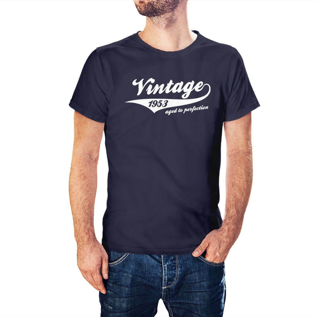 Vintage Made In 1953 Birthday T-Shirt