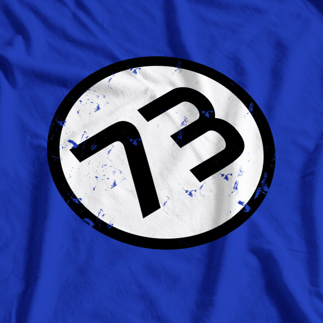 The Big Bang Theory Inspired Number 73 Young Sheldon Kids T-Shirt